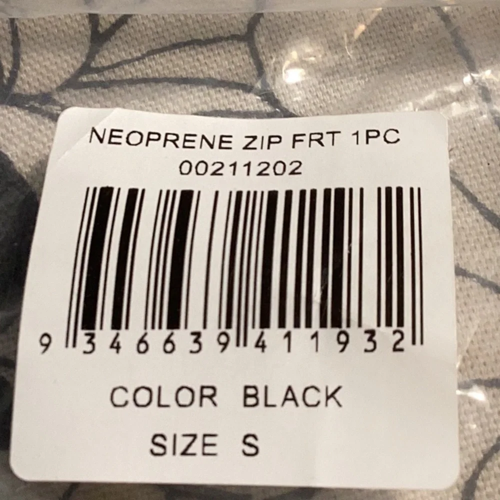 NEWT NEOPRENE ZIPPER FRONT SWIMSUIT - Picture 7 of 7